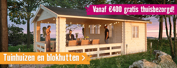 Tuinhuizen en blokhutten | HORNBACH