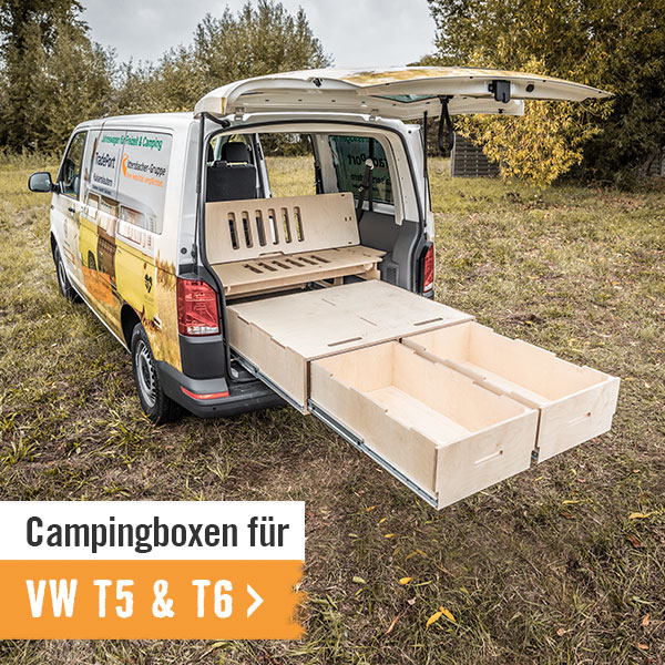 Sortiment Campingboxen VW