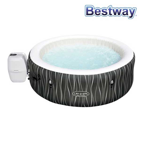 Aufblasbarer Whirlpool Bestway® LAY-Z-SPA® LED-Whirlpool Hollywood AirJet™ 196 x 66 cm, rund