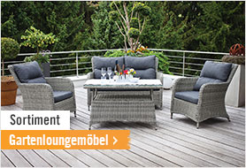 Gartenloungemöbel im Onlineshop