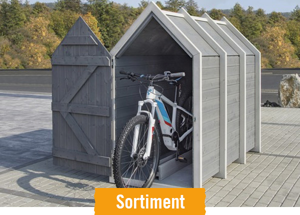 Fahrradgaragen im HORNBACH Onlineshop