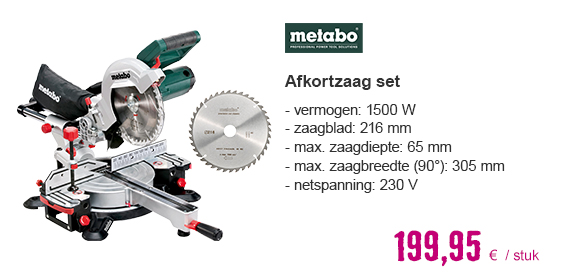 METABO Afkortzaag | HORNBACH