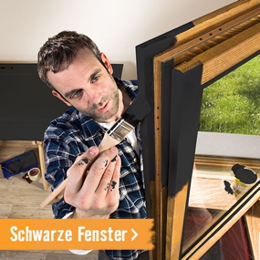 Holzfenster lackieren