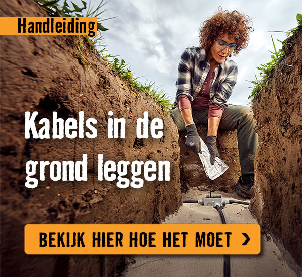 Kabels in de grond leggen | HORNBACH