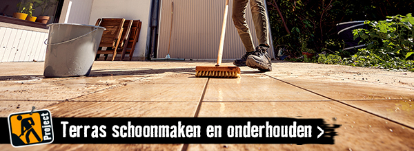 Terras schoonmaken en onderhouden | HORNBACH