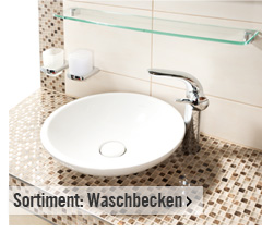 Sortiment Waschbecken