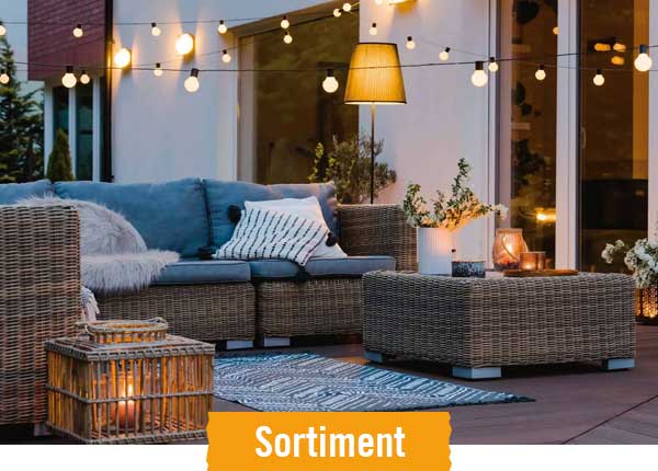 Gartenbeleuchtung im HORNBACH Onlineshop