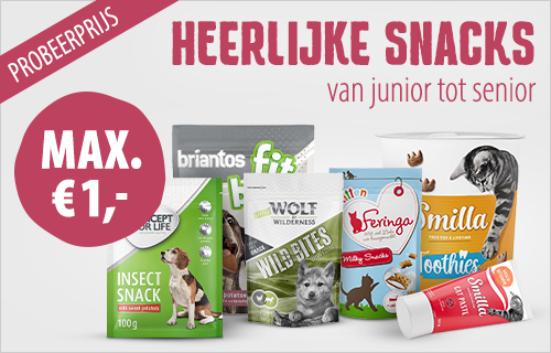 Heerlijke snacks van junior tot senior, profiteer nu!