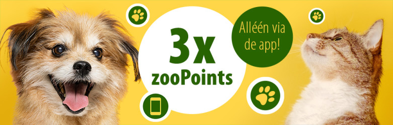 3x zooPoints via de app!