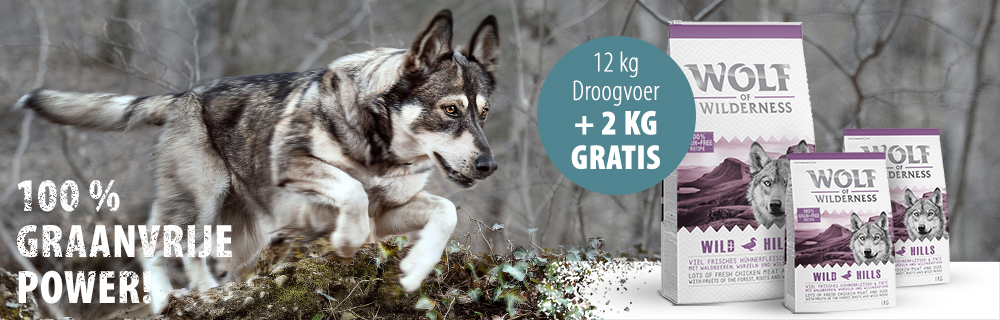 12 kg droogver + 2 kg gratis!