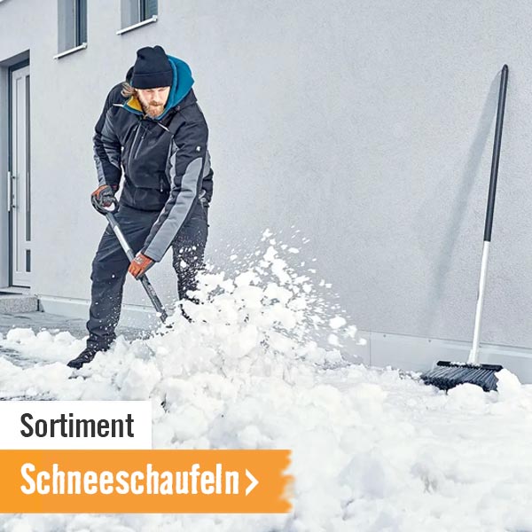 Schneeschaufeln im HORNBACH Onlineshop