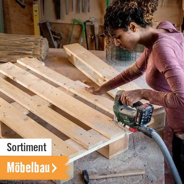 Sortiment Möbelbau im HORNBACH Onlineshop