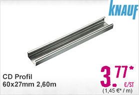 CD Profil Knauf 60x27mm 2,60m