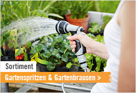 Sortiment Gartenspritzen & Gartenbrausen