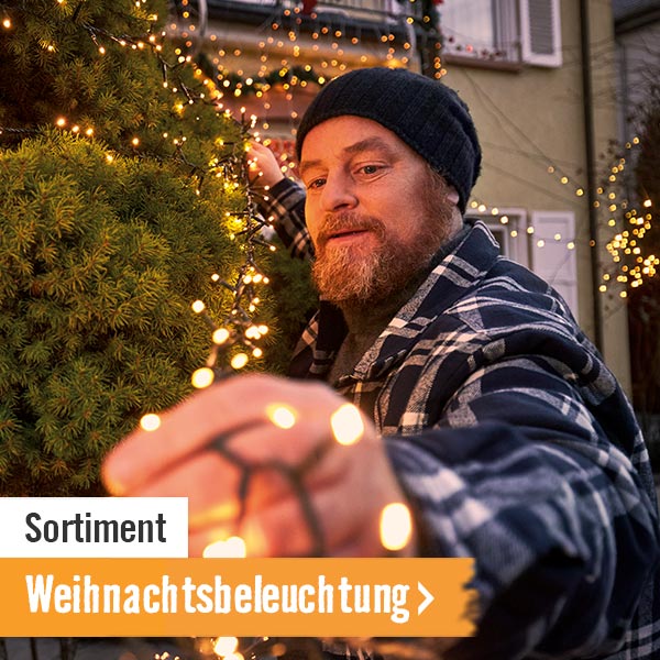 Weihnachtsbeleuchtung im HORNBACH Onlineshop