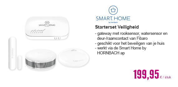SMART HOME by hornbach Starterset 'Veiligheid'
