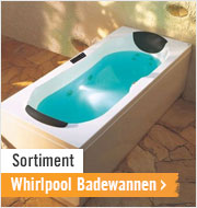 Whirlpool Badewannen im Onlineshop