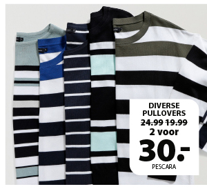 Diverse pullovers 2 voor 30 euro