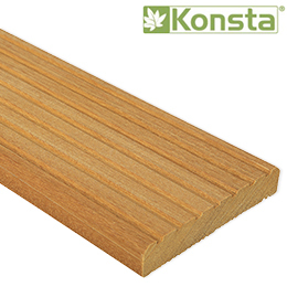 KONSTA Vlonderplank Bangkirai 21x145 mm, lengte 1,8 m l HORNBACH