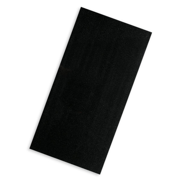 Granit Wand- und Bodenfliese Absolut black pol. 30,5 x 61 cm