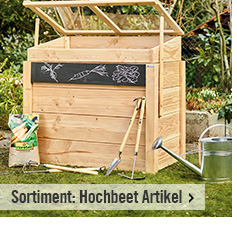 Sortiment Hochbeet Artikel