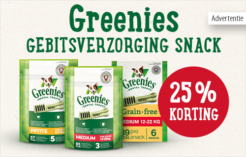 25% korting! Greenies Snacks