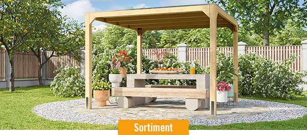 Pavillons im HORNBACH Onlineshop