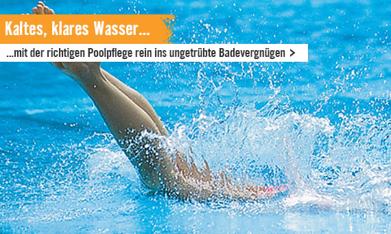 Sortiment Poolpflege und Poolreinigung