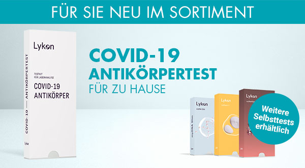 Für Sie neu im Sortiment - Covid19 Antikörpertest
