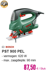 BOSCH Decoupeerzaag PST 900 PEL 620 w