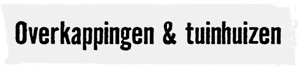 Tuinhuizen, overkappingen en bergingen | HORNBACH