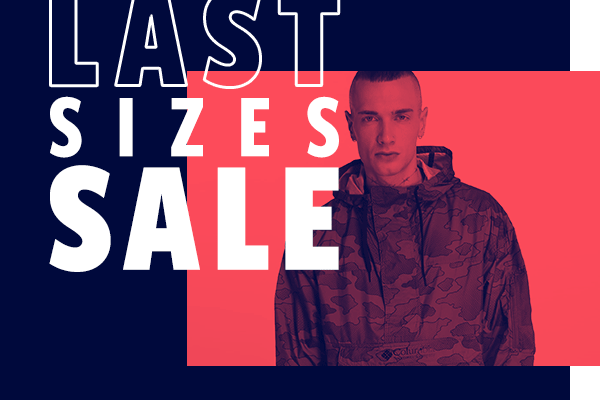 LAST SIZES SALE