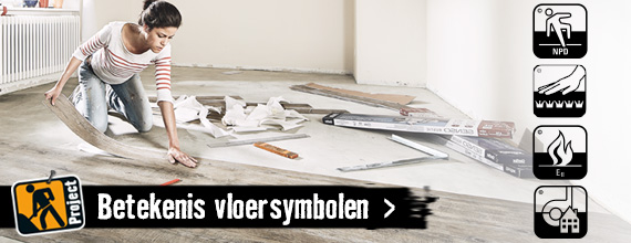 Betekenis vloersymbolen | HORNBACH