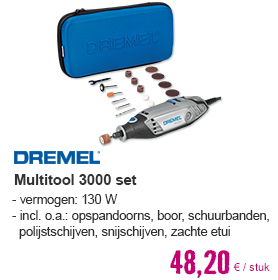 DREMEL 3000 incl. 15 accessoires | HORNBACH