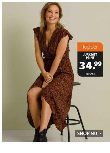 Bekijk deze topper: Jurk met print voor maar 34,99