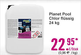 Chlor flüssig Planet Pool 24 kg