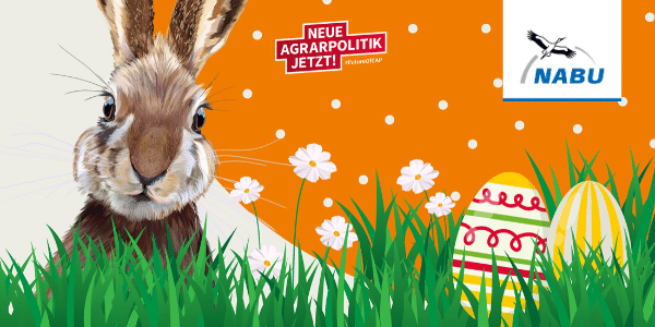 Werde laut für den Osterhasen!