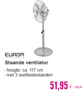 EUROM Staande ventilator VSM 16 | HORNBACH