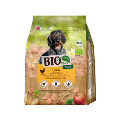 Bioplan Mini Adult Huhn mit Leinsaat, Äpfeln und Erbsen 1kg