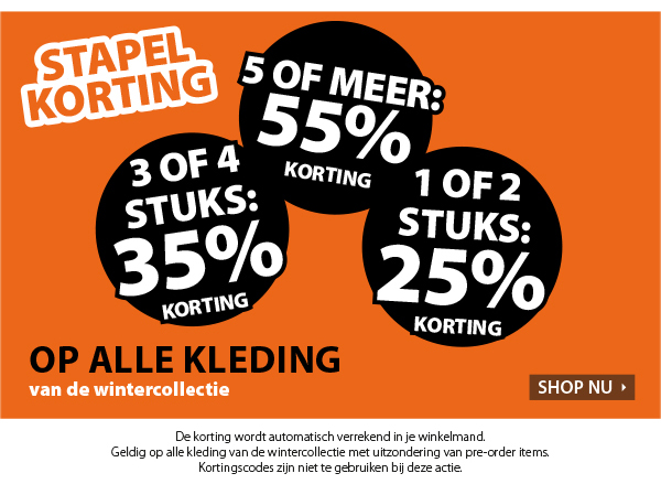 Stapel korting