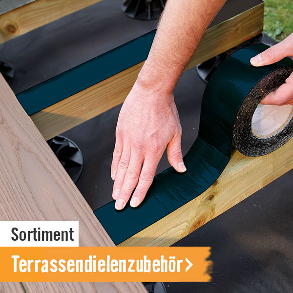 Terrassendielenzubehör im HORNBACH Onlineshop