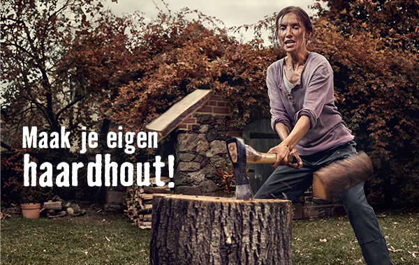 Zelf haardhout maken | HORNBACH