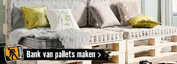 Bank van pallets maken | HORNBACH