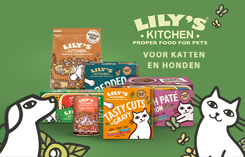 Probeer ons honden- en kattenvoer van Lilly's Kitchen!