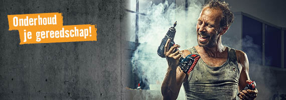 Onderhoud je gereedschap . HORNBACH 