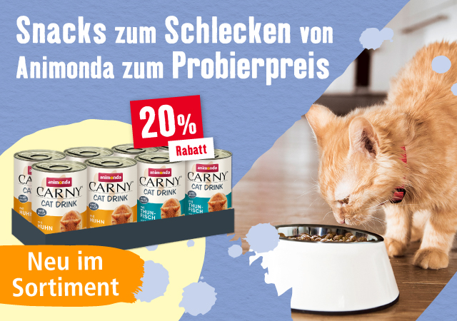 20% Probier-Rabatt auf Animonda 