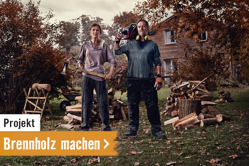 Projekt: Brennholz machen