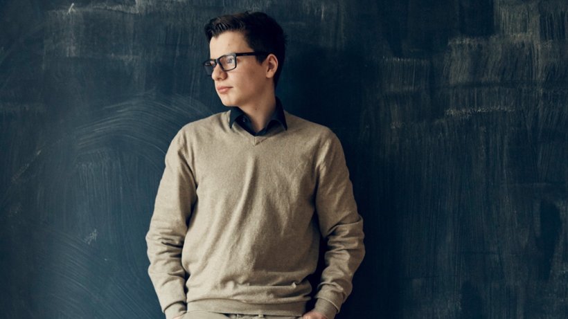  Am United World College in Freiburg lernt und lebt Jeremias Thiel, 16, mit Jugendlichen aus der ganzen Welt. © Maurice Haas für DIE ZEIT 