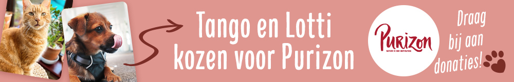 Lotti en Tango kozen voor Purizon!