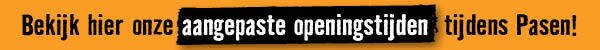 Openingstijden tijdens pasen - HORNBACH